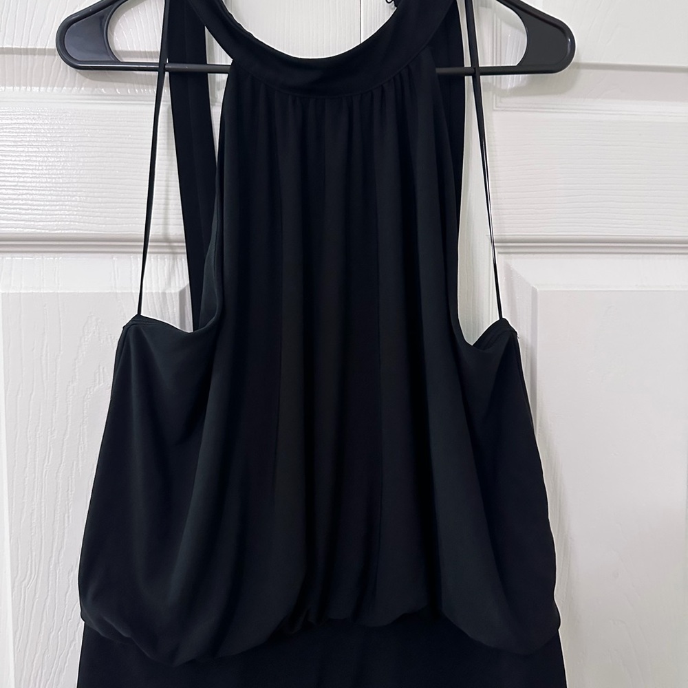 Express Black Sleeveless Blouse